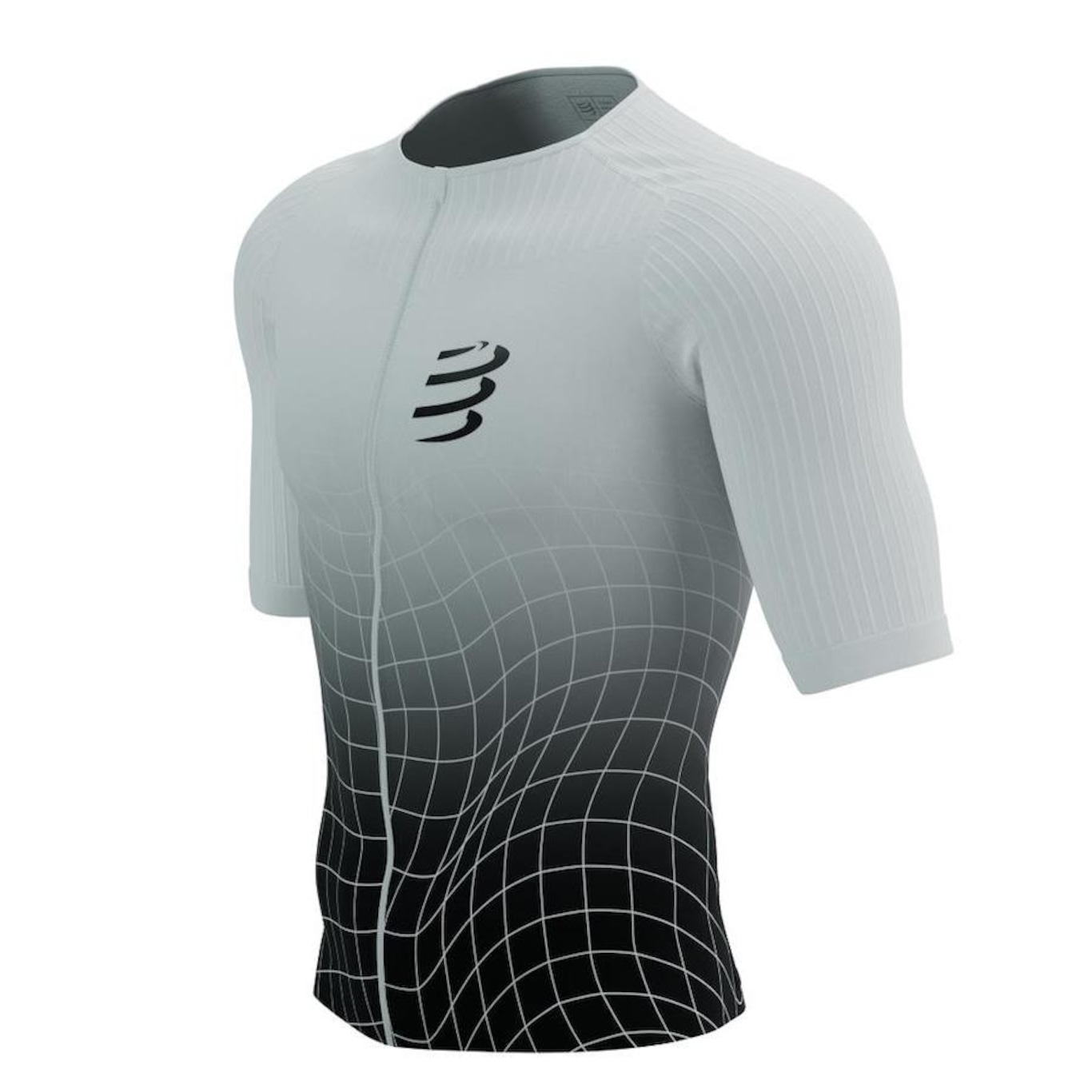 Camisa de Triathlon Compressport Postural Aero Ss Top - Unissex - Foto 1