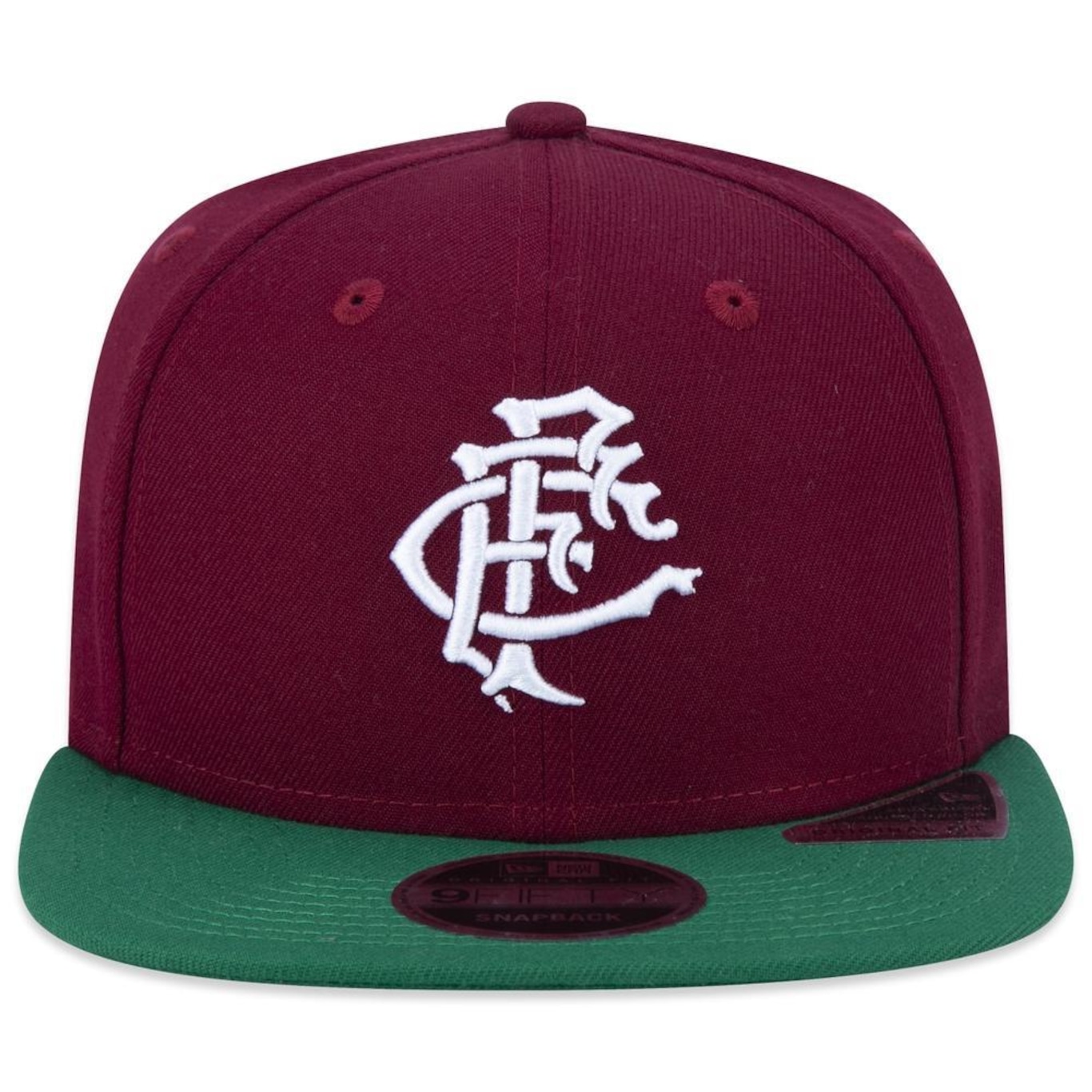 Boné Aba Reta do Fluminense New Era 9Fifty Fit - Snapback - Adulto - Foto 2