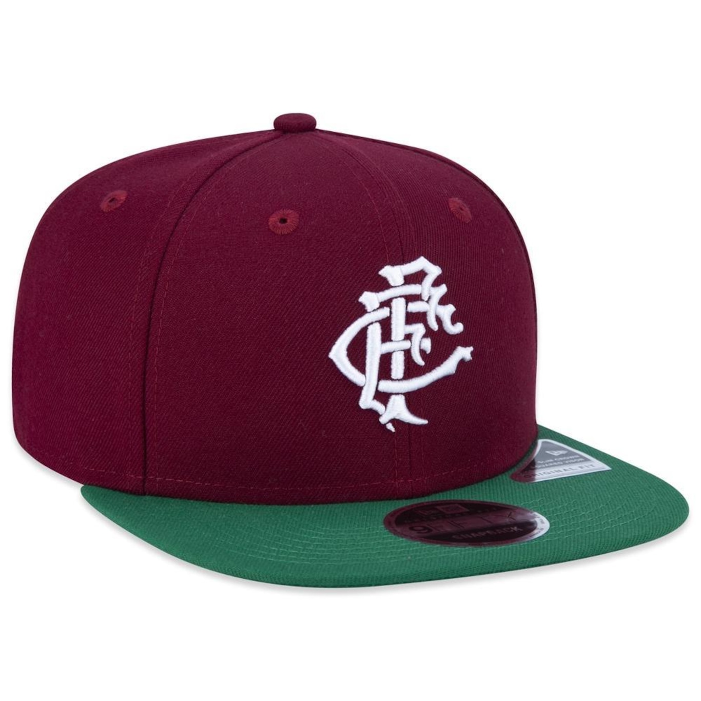 Boné Aba Reta do Fluminense New Era 9Fifty Fit - Snapback - Adulto - Foto 3