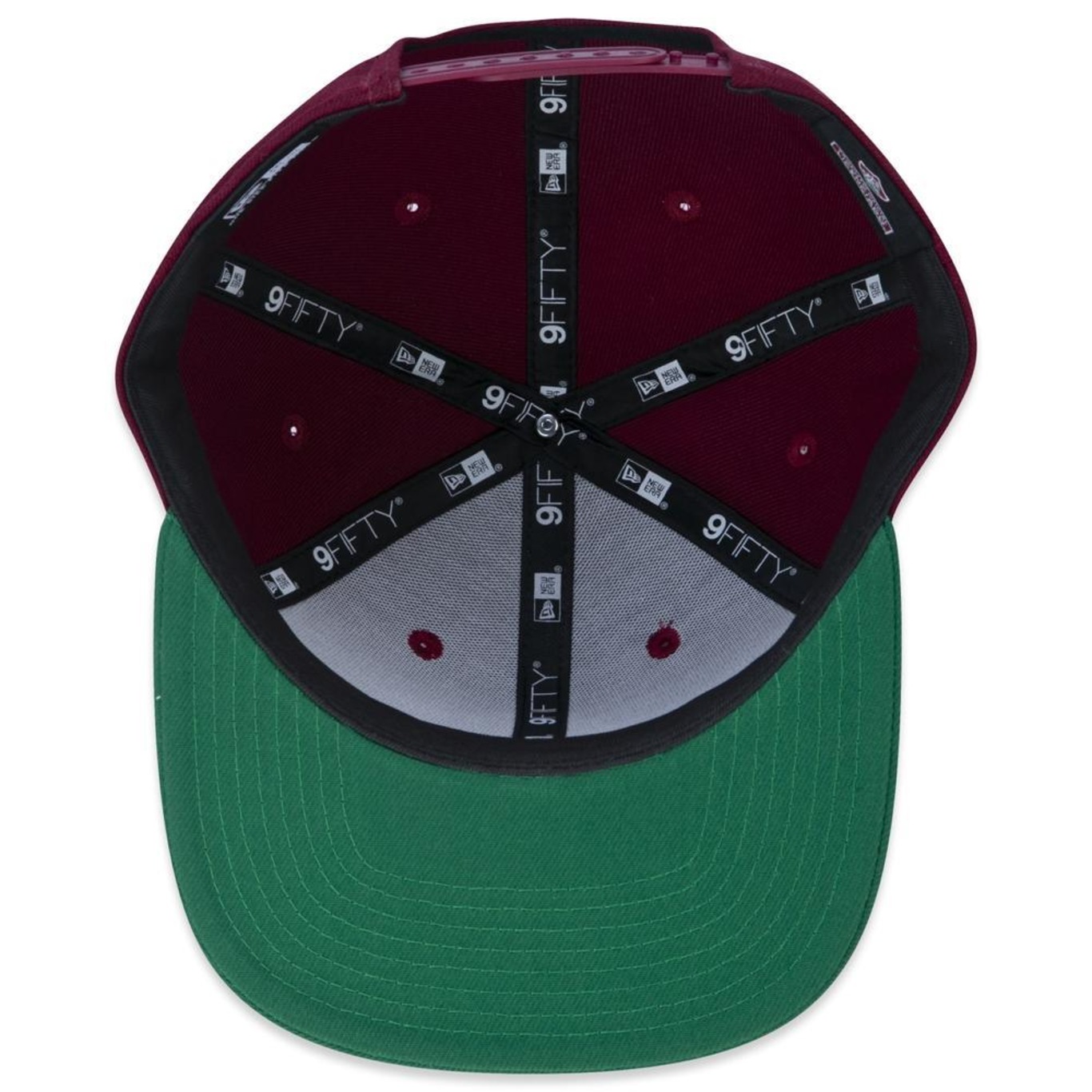 Boné Aba Reta do Fluminense New Era 9Fifty Fit - Snapback - Adulto - Foto 5