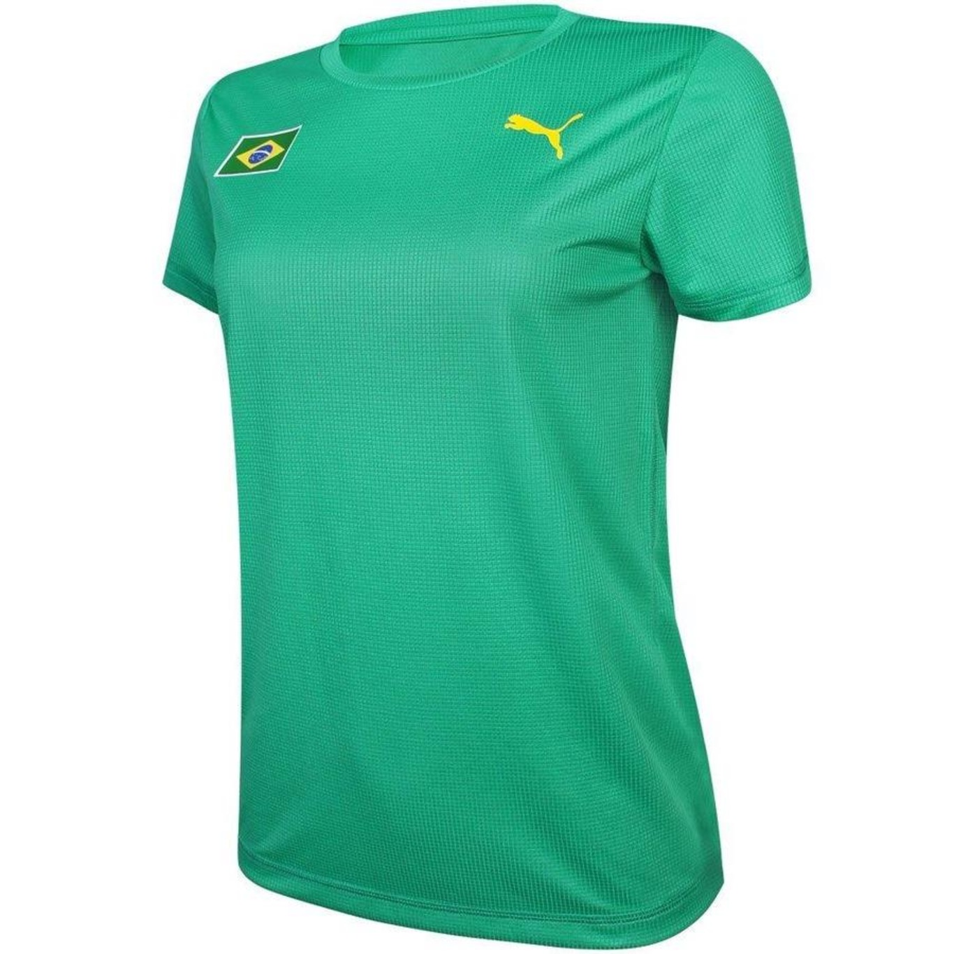 Camiseta Puma Brasil Training Ss Tee Feminina - Foto 3