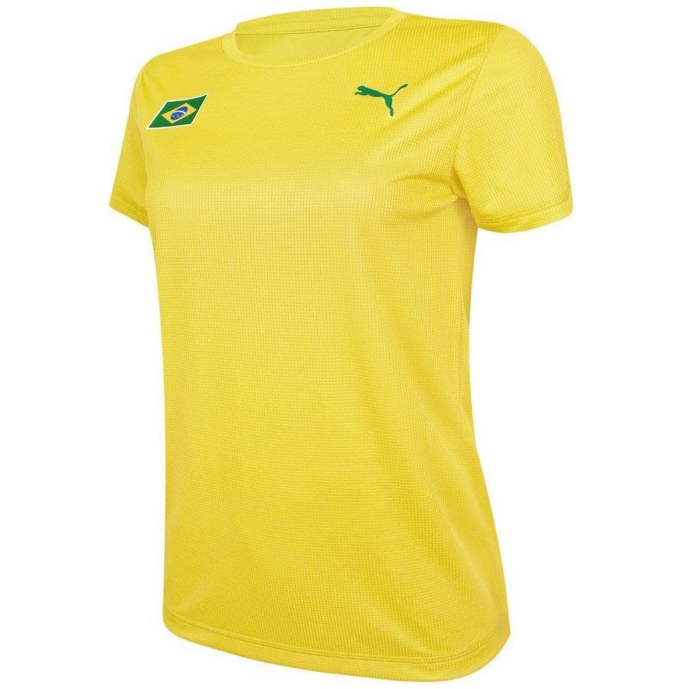 Camiseta Puma Brasil Training Ss Tee Feminina - Foto 3