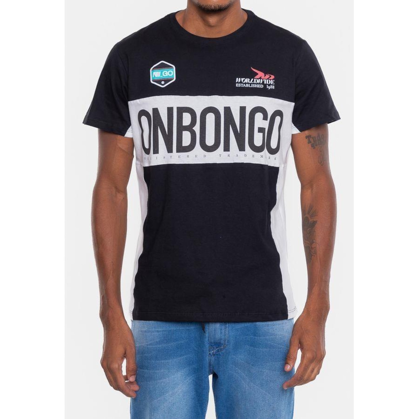 Camiseta Onbongo Especial Spectre  - Masculina - Foto 3