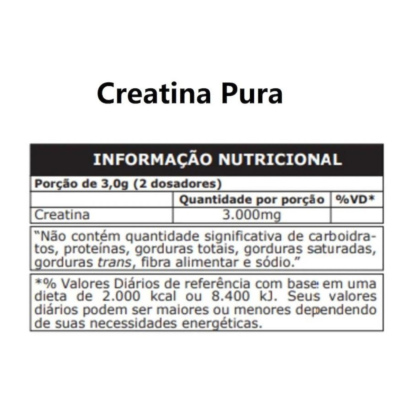 Creatina Pura 100G - Probiótica - Monohidratada - Foto 3