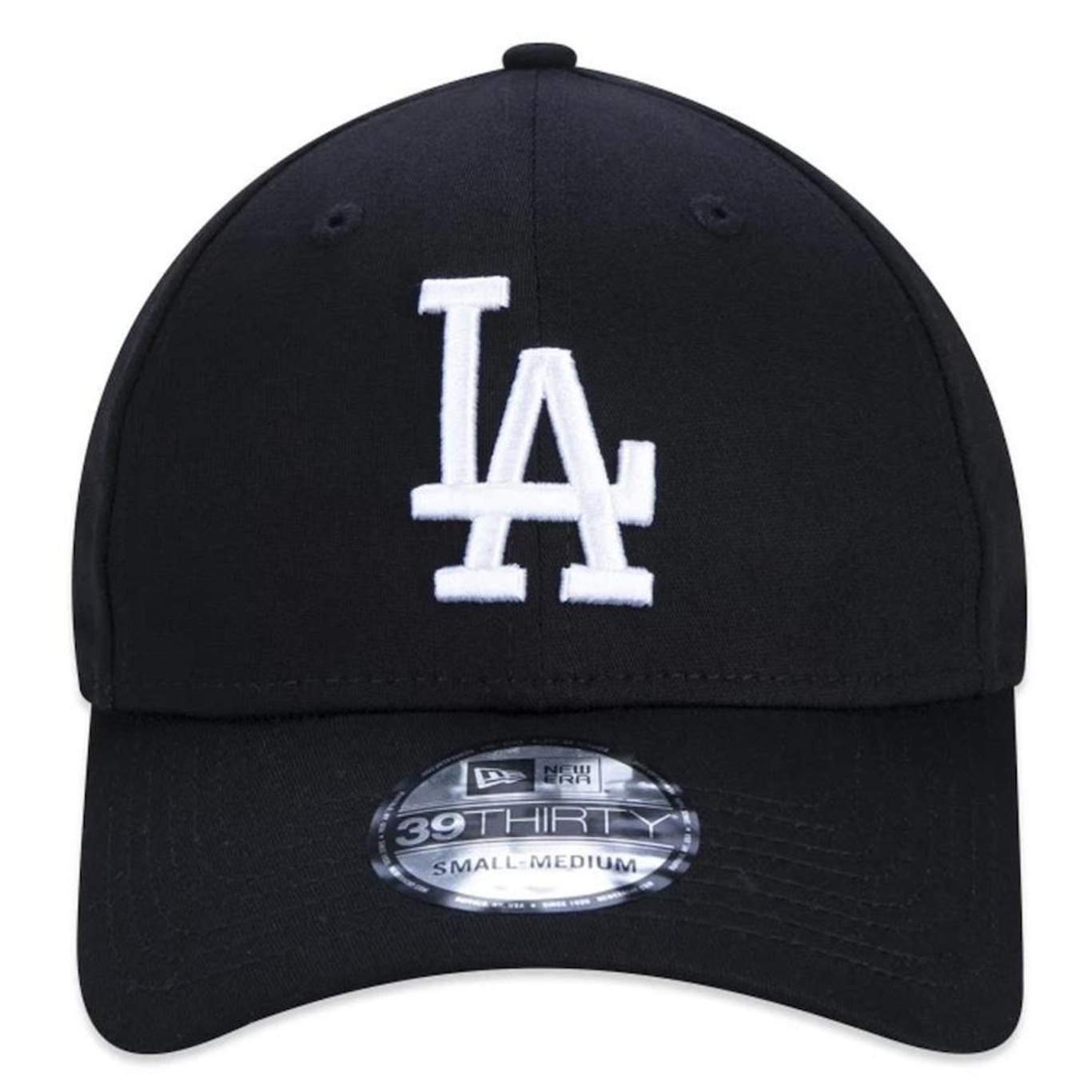 Boné New Era 3930 Los Angeles Dodgers Basic - Strapback - Adulto - Foto 3