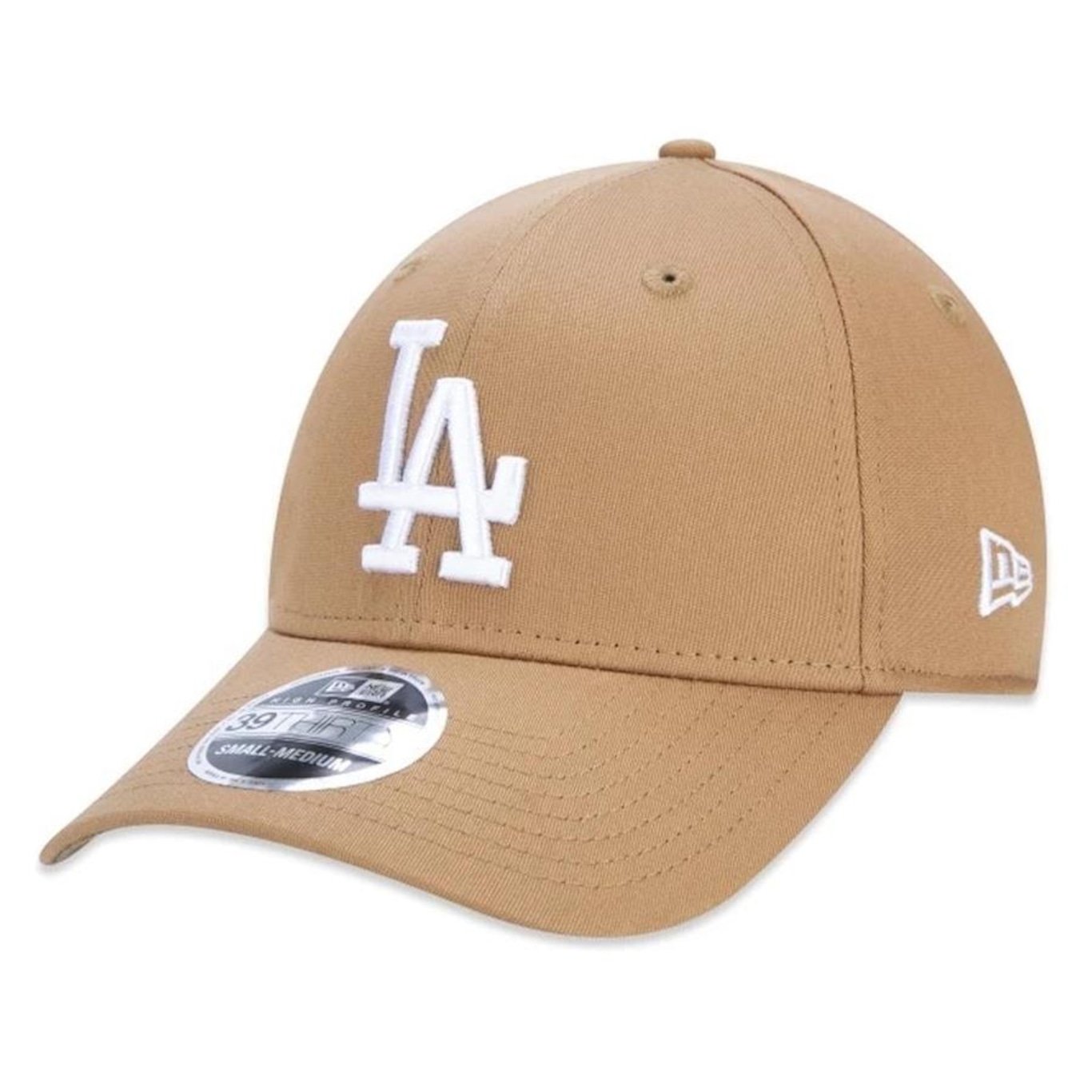 Boné New Era 3930 Los Angeles Dodgers Basic - Strapback - Adulto - Foto 1