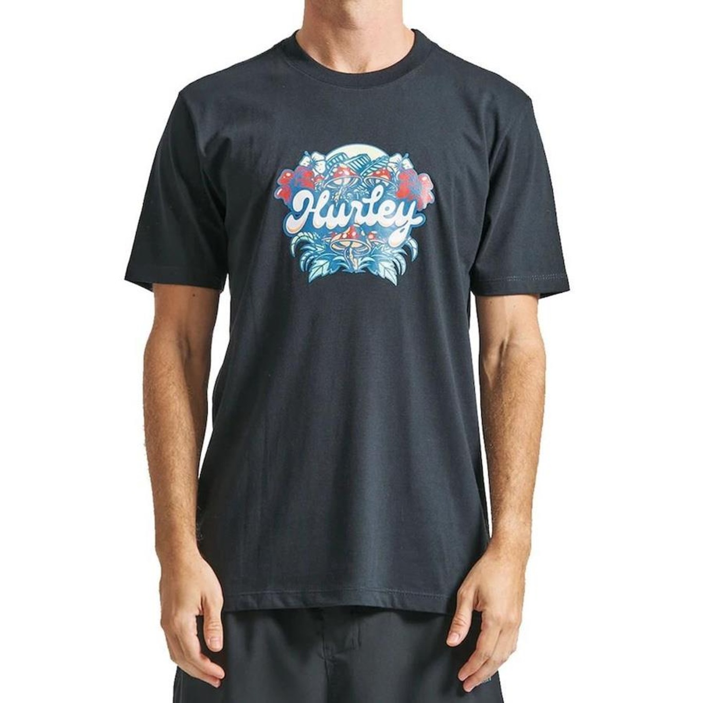 Camiseta Hurley Garden - Masculina - Foto 1