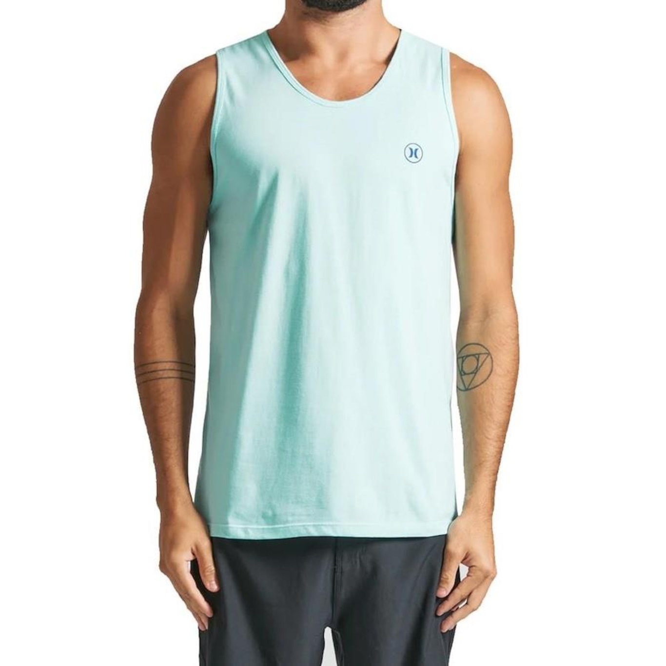 Camiseta Regata Hurley Mini Icon - Masculina - Foto 1