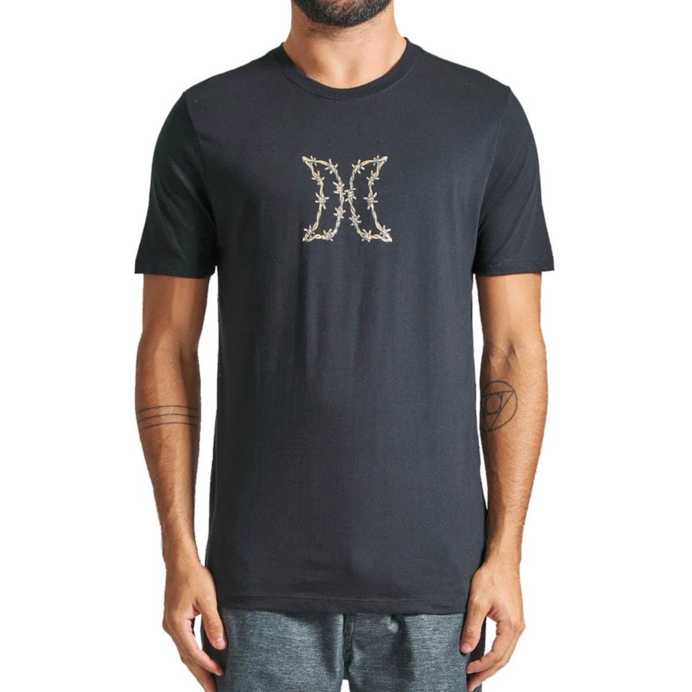 Camiseta Hurley Hard - Masculina - Foto 1