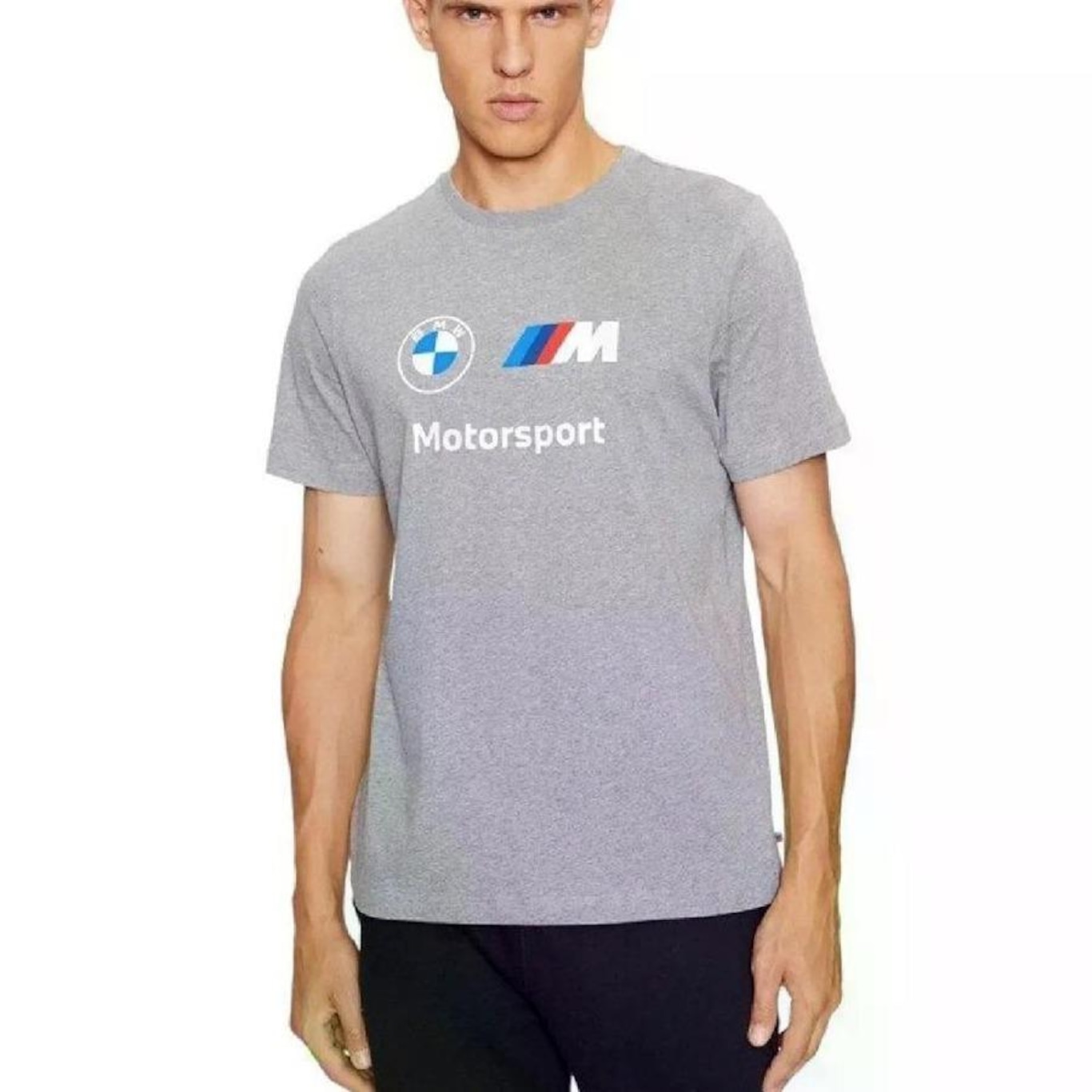 Camiseta Puma Bmw Logo - Masculina - Foto 1