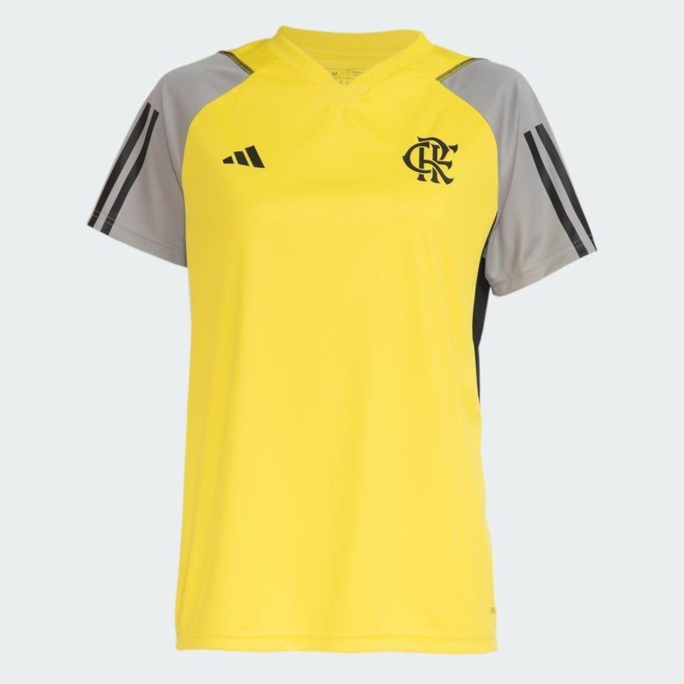 Camisa Treino Flamengo adidas - Feminina - Foto 2