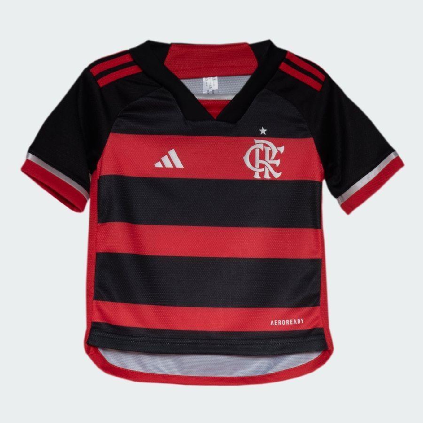 Kit Uniforme 1 de Futebol do Flamengo - Infantil - Foto 3