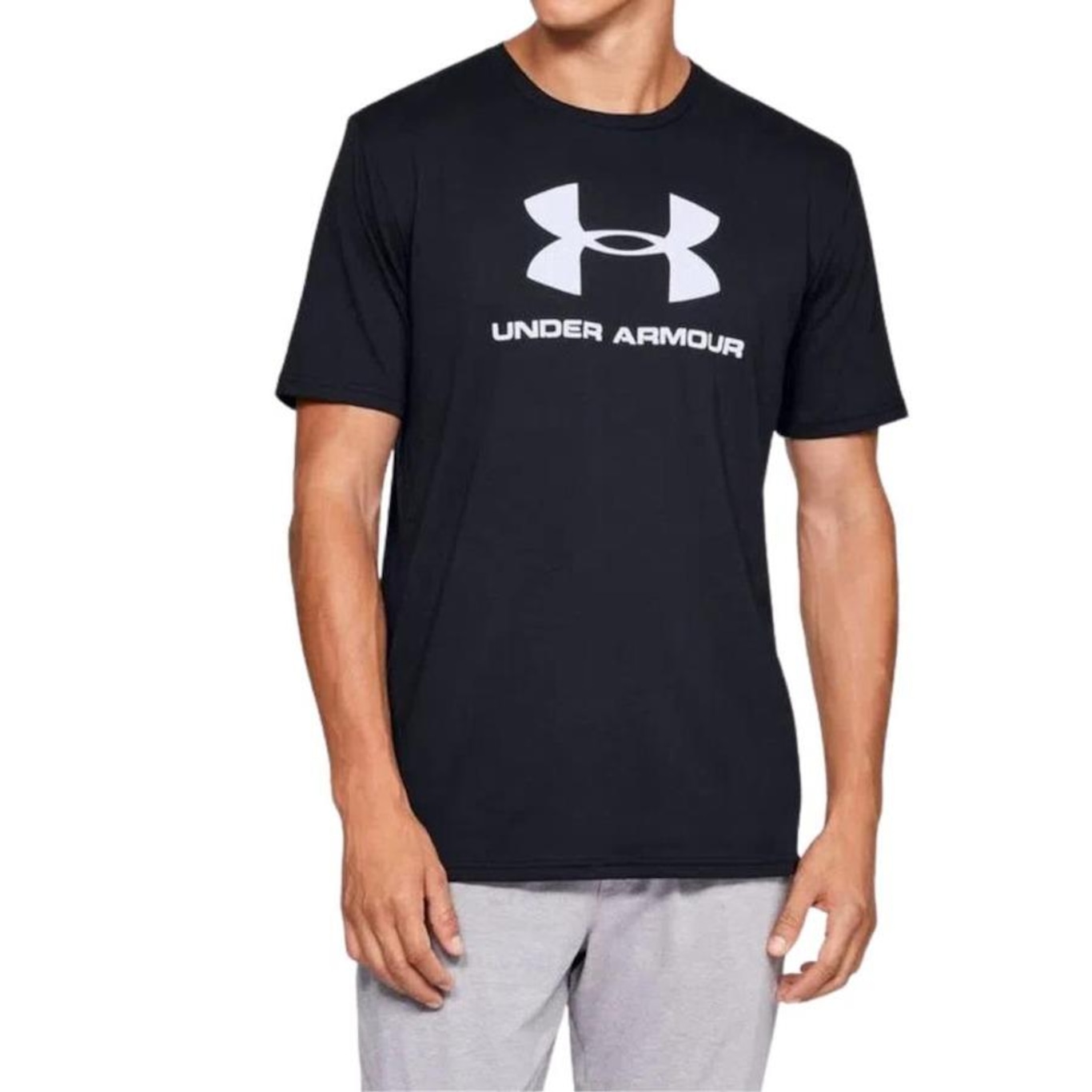 Camiseta Under Armour Sportstyle Logo - Masculina - Foto 1