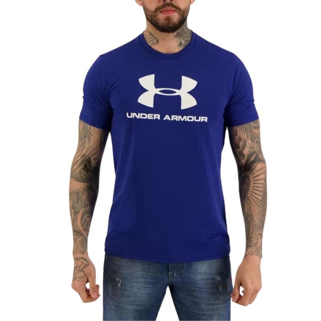 Camiseta Under Armour Sportstyle Logo - Masculina - Foto 1