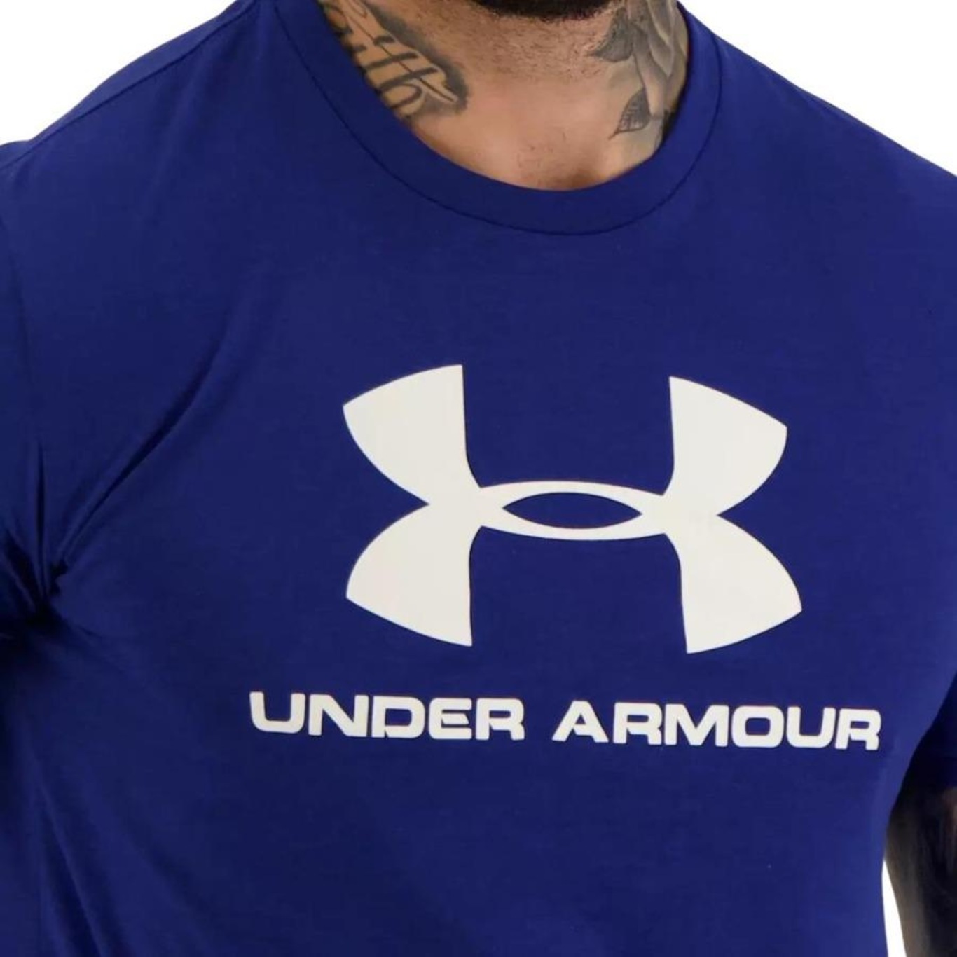 Camiseta Under Armour Sportstyle Logo - Masculina - Foto 3