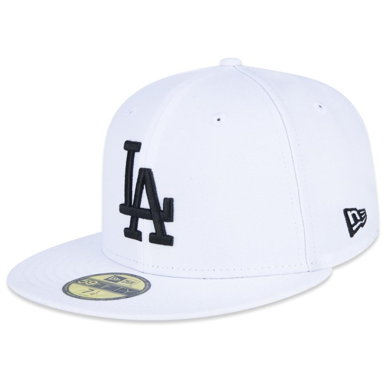 Boné Aba Reta New Era 59Fifty Fitted Mlb Los Angeles Dodgers - Fechado - Adulto - Foto 1