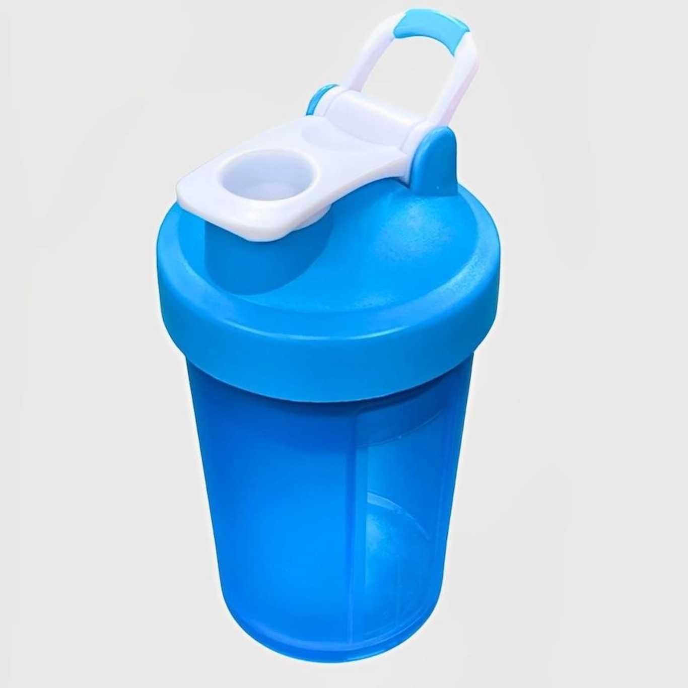 Coqueteleira Weezer Academia Shaker Bpa Free com Porta Whey e Comprimido Mola Batedora Fitness - Foto 4