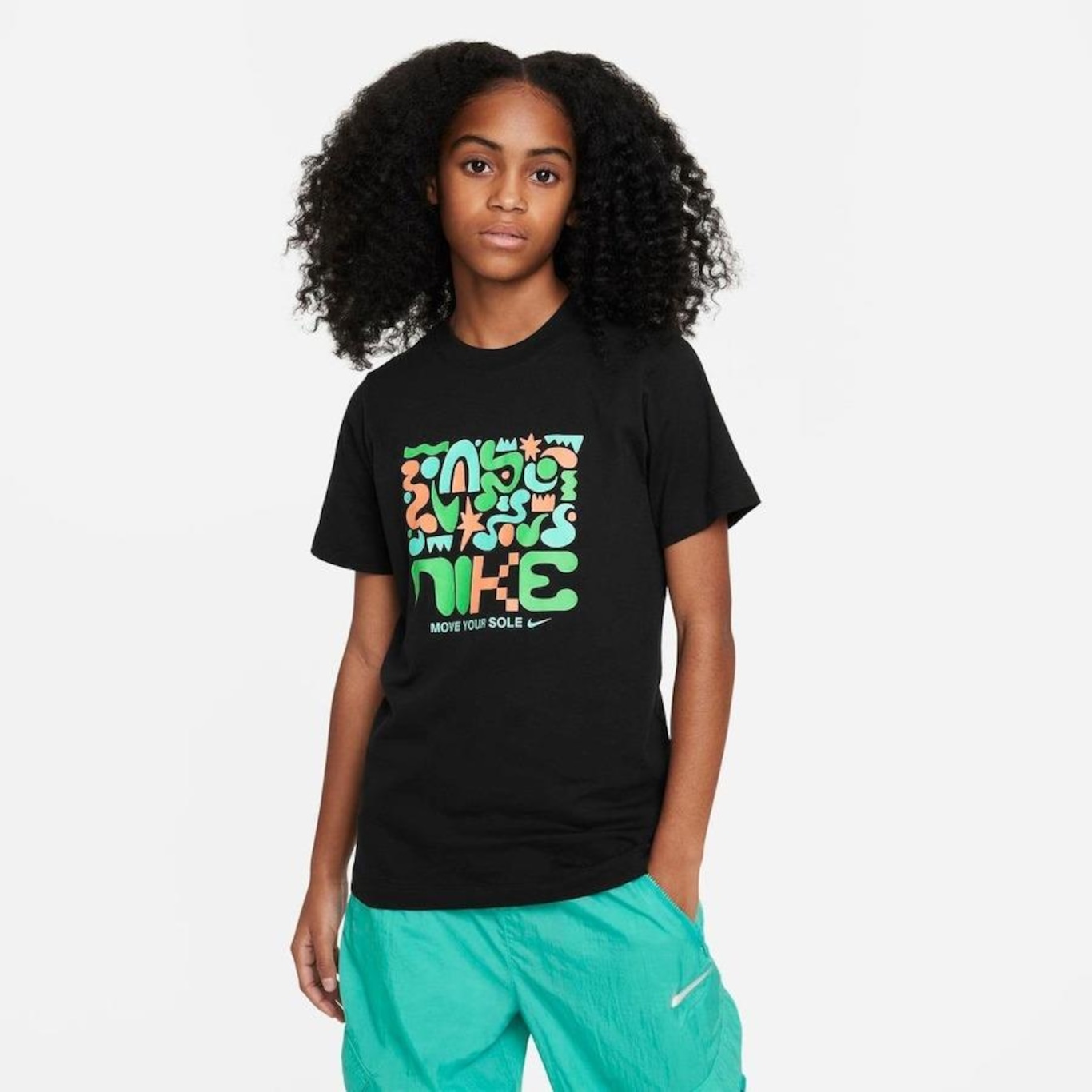 Camiseta Nike Sportswear - Infantil - Foto 1