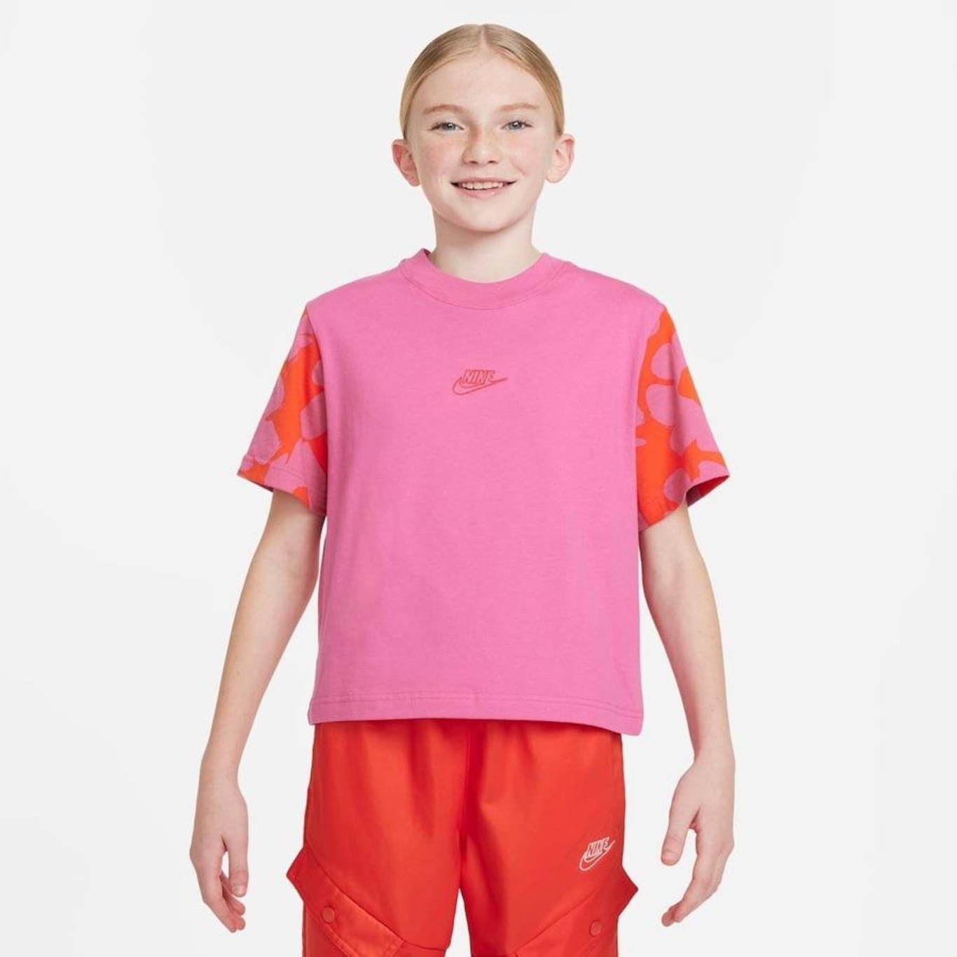 Camiseta Nike Sportswear - Infantil - Foto 1