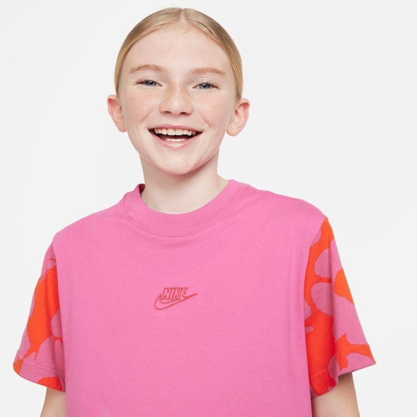 Camiseta Nike Sportswear - Infantil - Foto 3