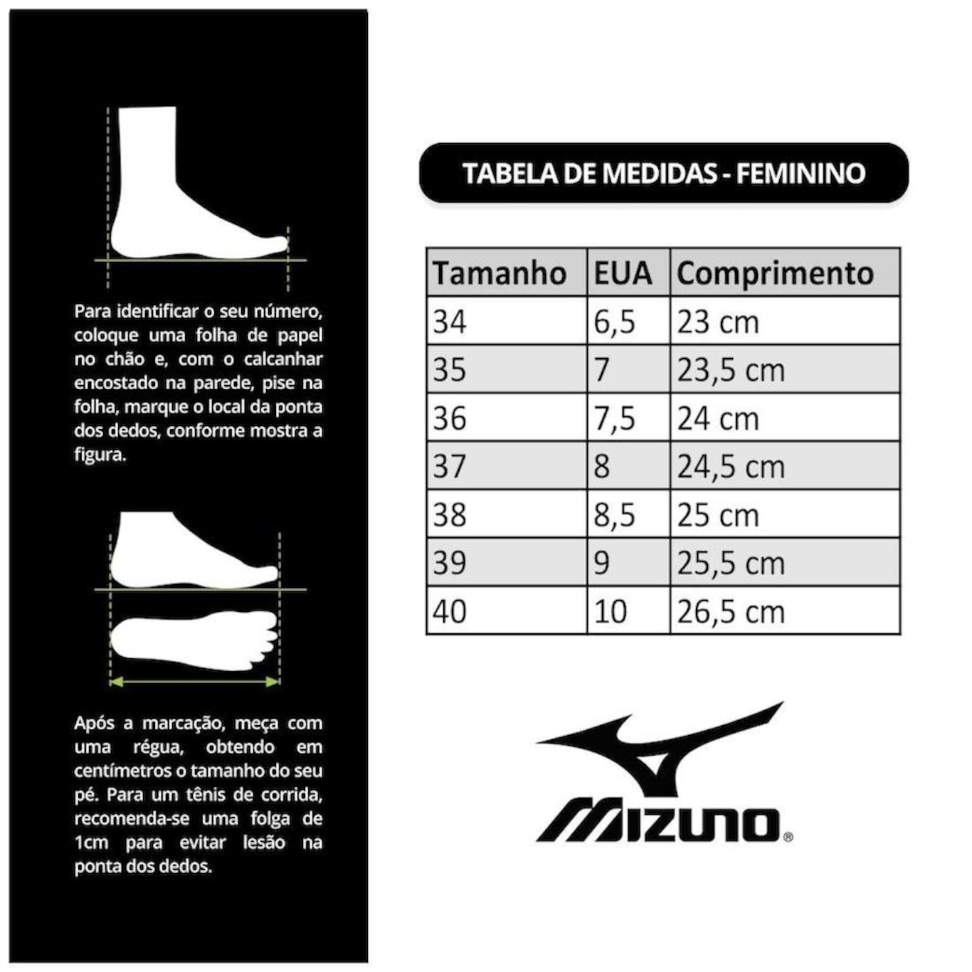 Tênis Mizuno VIctory Rsp - Feminino + 3 Pares de Meias Color Sports Bc - Feminino - Foto 6