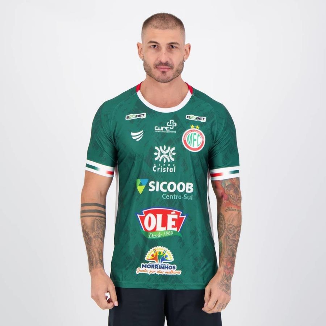 Camisa do Morrinhos I 2024 Nº10 Super Bolla - Masculina - Foto 1