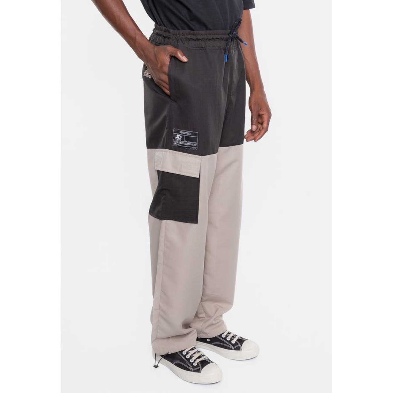 Calça Starter Sintética Cargo - Masculina - Foto 1