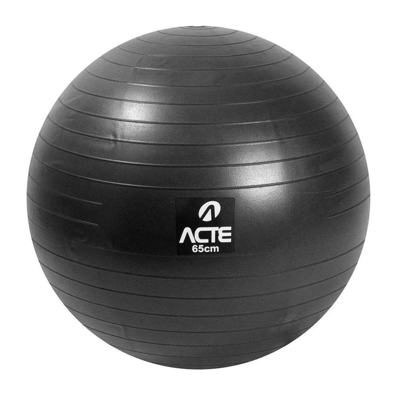Bola Pilates Suiça Yoga Abdominal Gym Ball 65 cm Preta - Rubber Fit