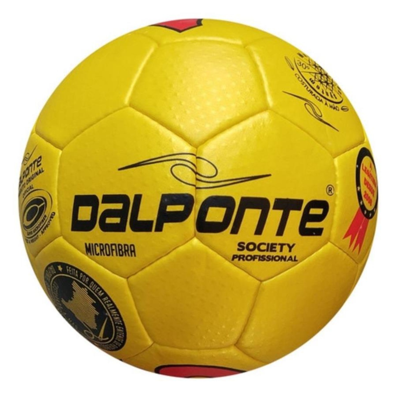 Kit 02 Bola de Futebol Society Dalponte 81 Star Costurada a Mão - Foto 2