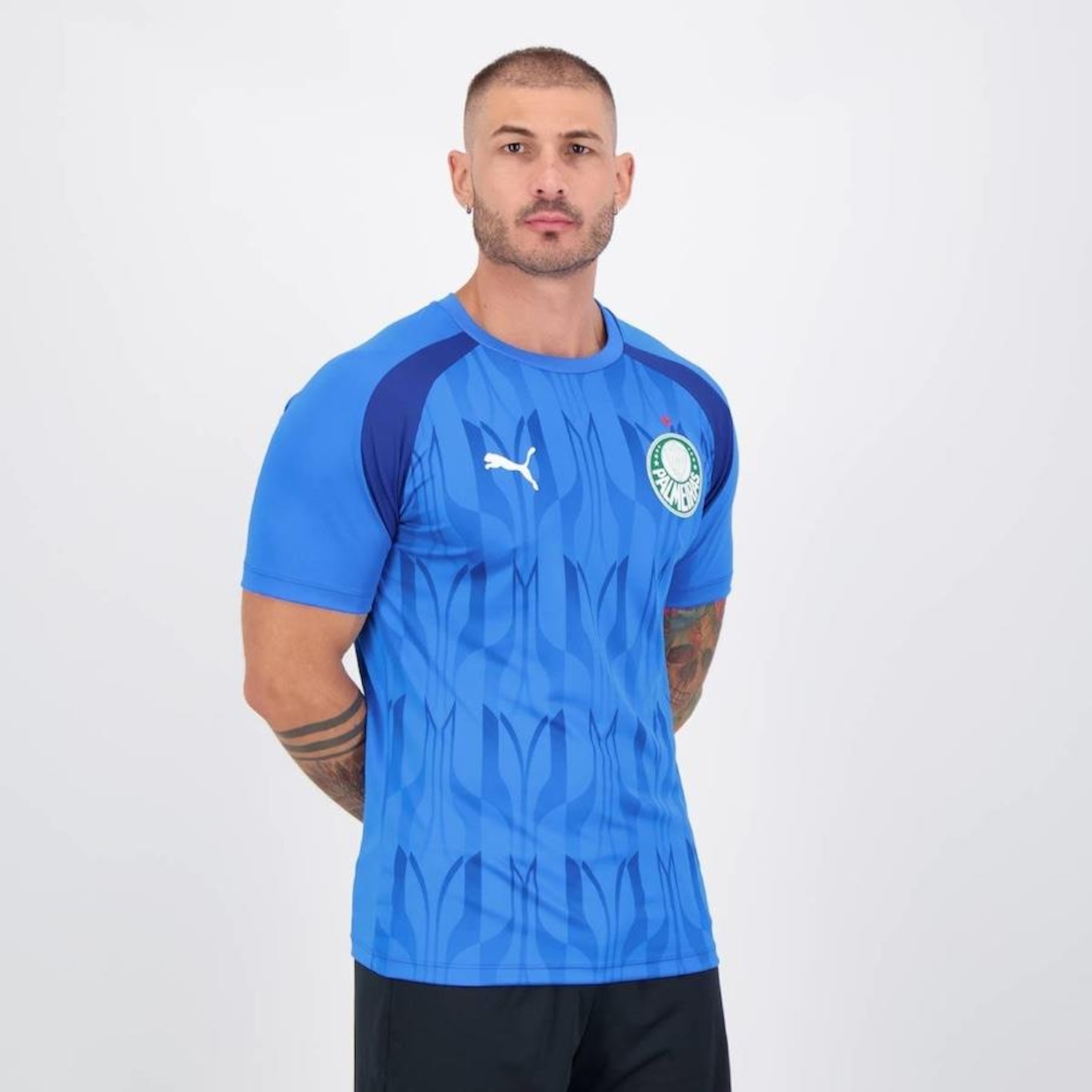 Camisa do Palmeiras Pré Jogo 2024 Puma - Masculina - Foto 3