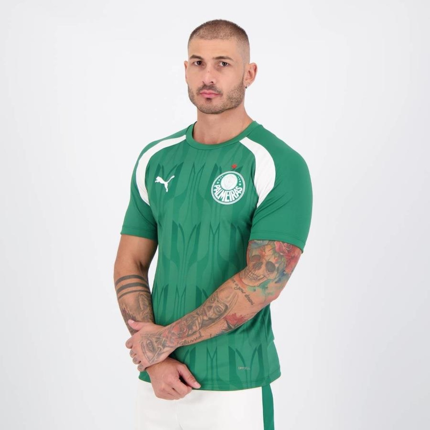 Camisa do Palmeiras Pré Jogo 2024 Puma - Masculina - Foto 3