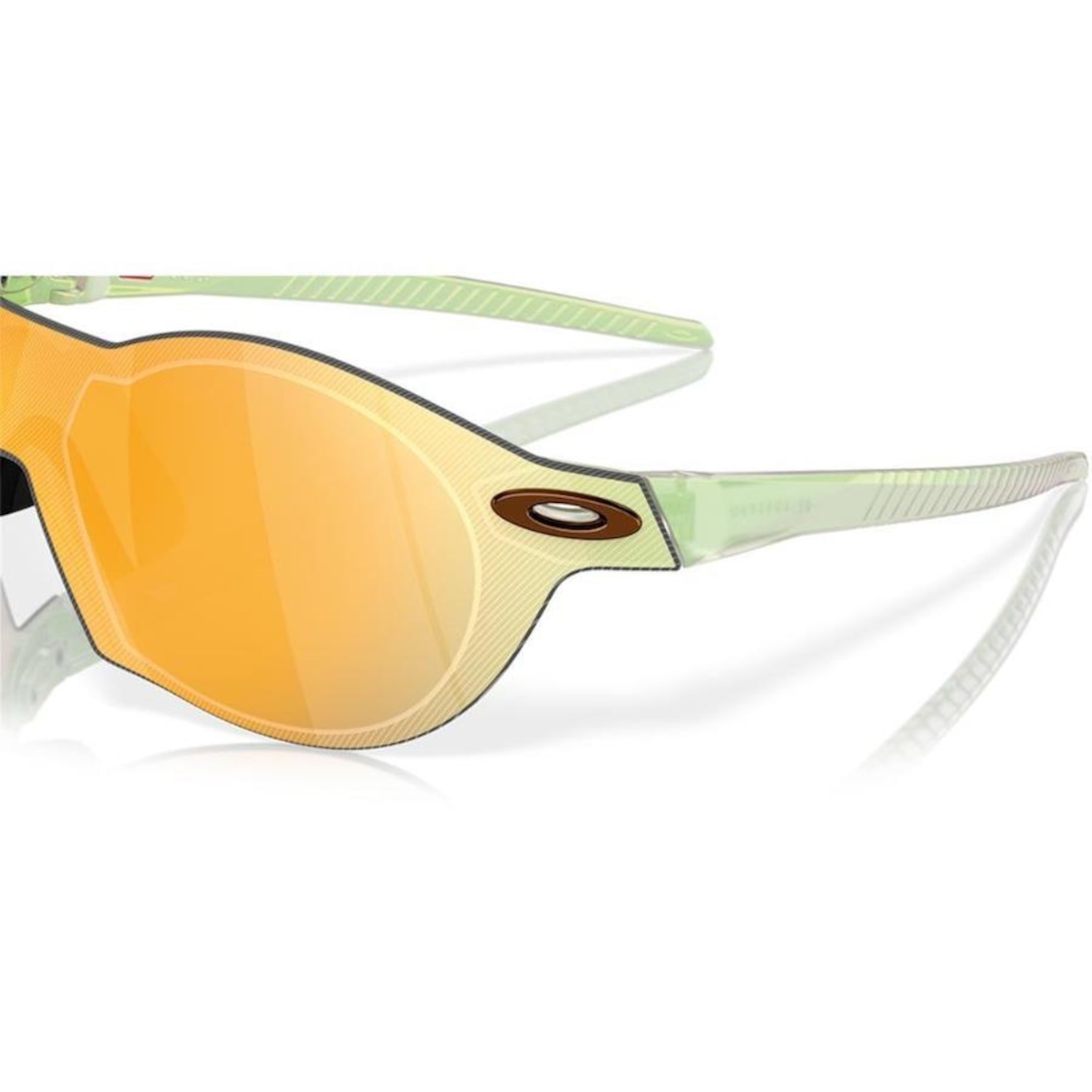 Óculos de Sol Unissex Oakley Re:Subzero Matte Opaline Prizm 24K - Foto 2