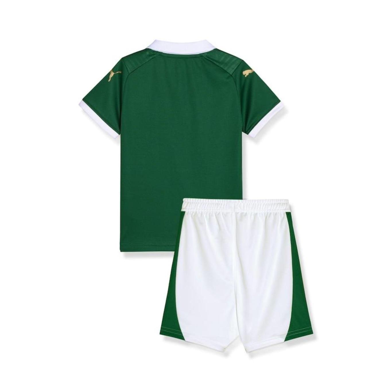 Kit Uniforme do Palmeiras Puma I 2024 - Infantil - Foto 2