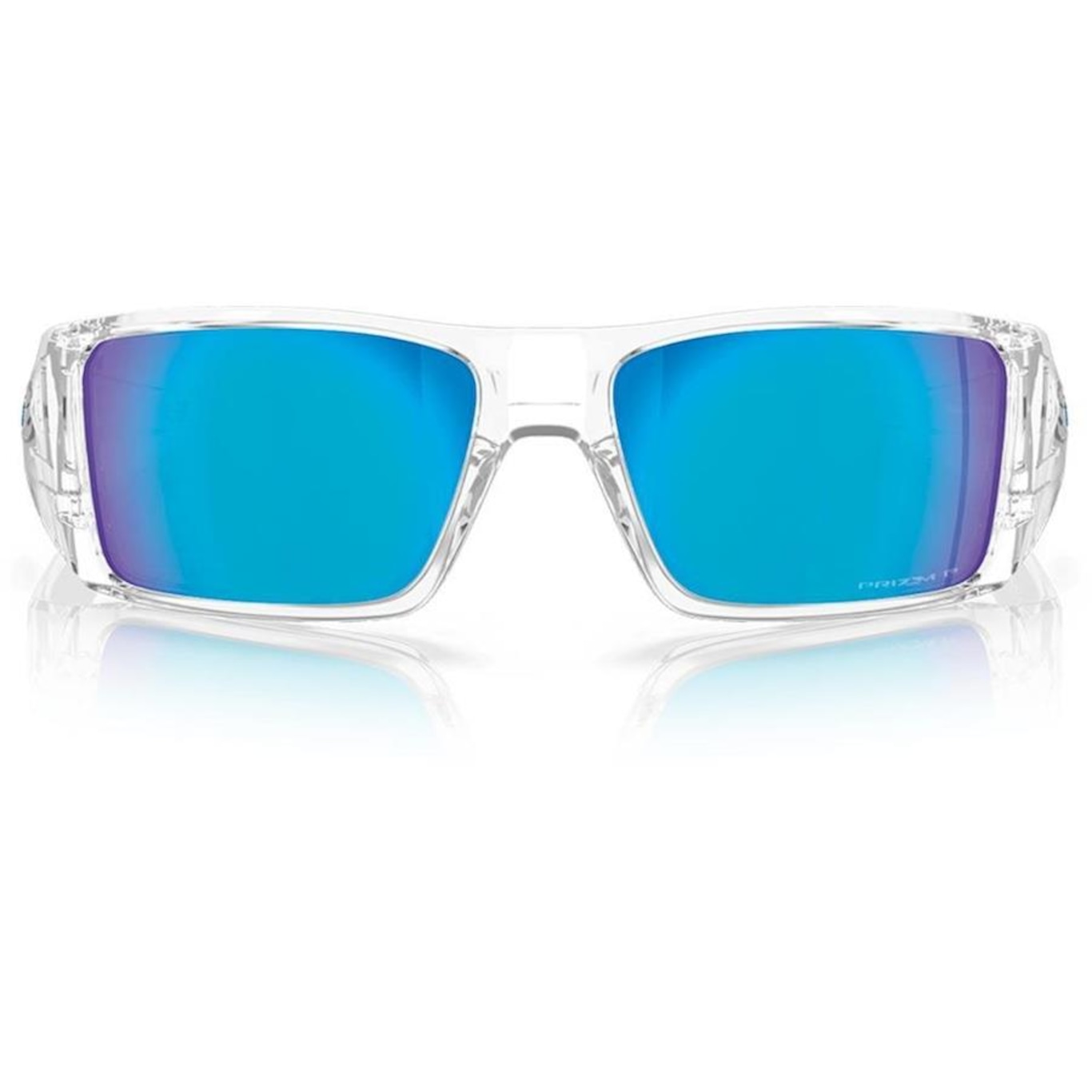 Óculos de de Sol Unissex Oakley Heliostat Clear Prizm Polarizada - Foto 5