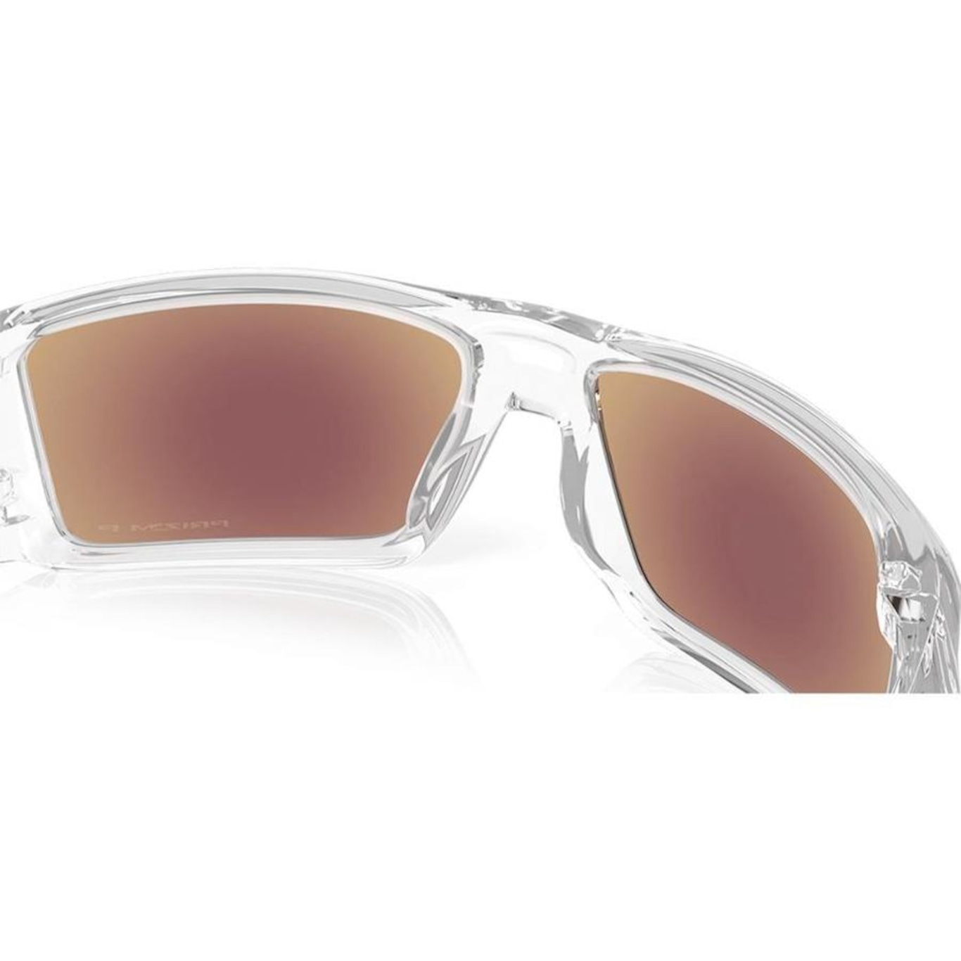 Óculos de de Sol Unissex Oakley Heliostat Clear Prizm Polarizada - Foto 6