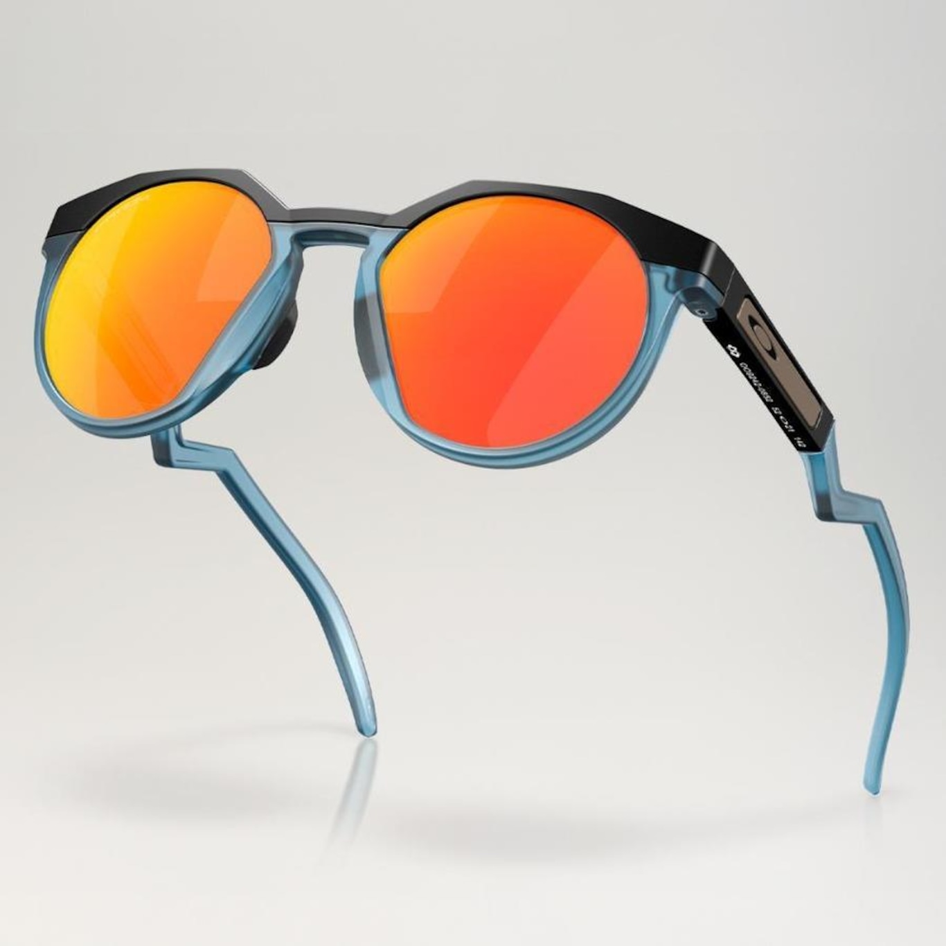 Óculos de de Sol Unissex Oakley Hstn Matte Prizm Bio Matter - Foto 3