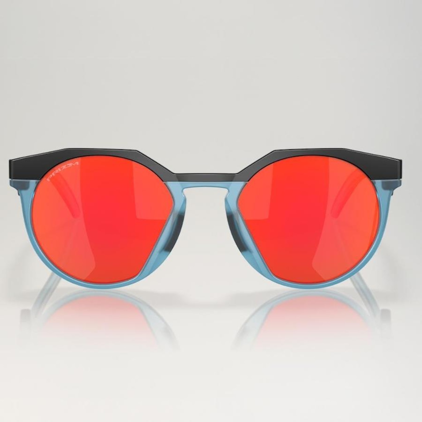 Óculos de de Sol Unissex Oakley Hstn Matte Prizm Bio Matter - Foto 5