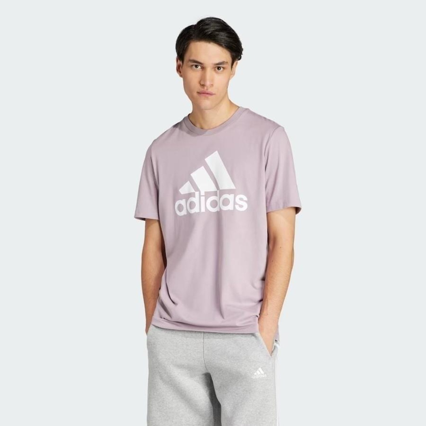 Camiseta adidas Big Logo - Masculina - Foto 2