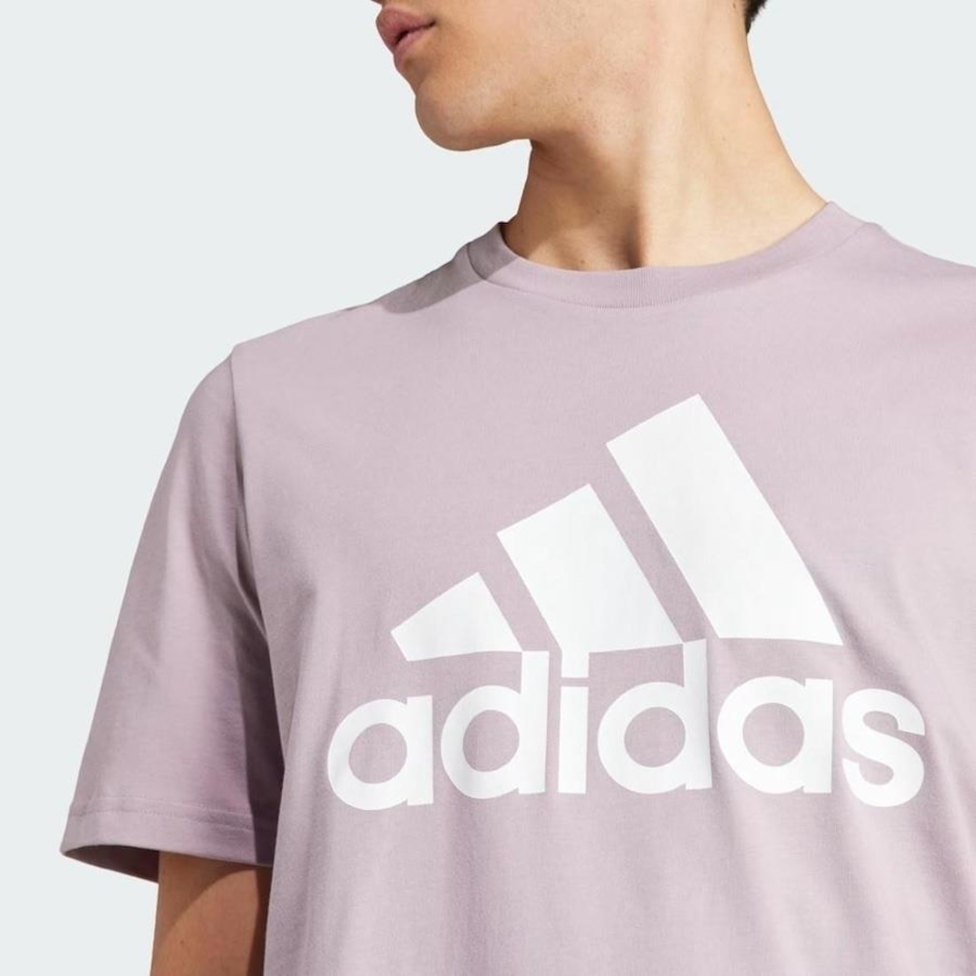 Camiseta adidas Big Logo - Masculina - Foto 4