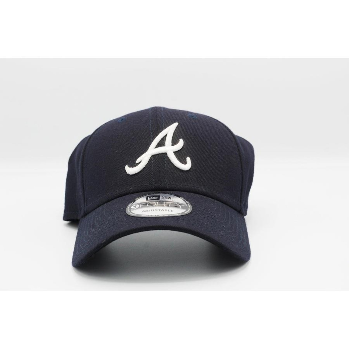 Boné Aba Curva New Era 9Forty Mlb Atlanta Braves Team Color - Snapback - Adulto - Foto 6