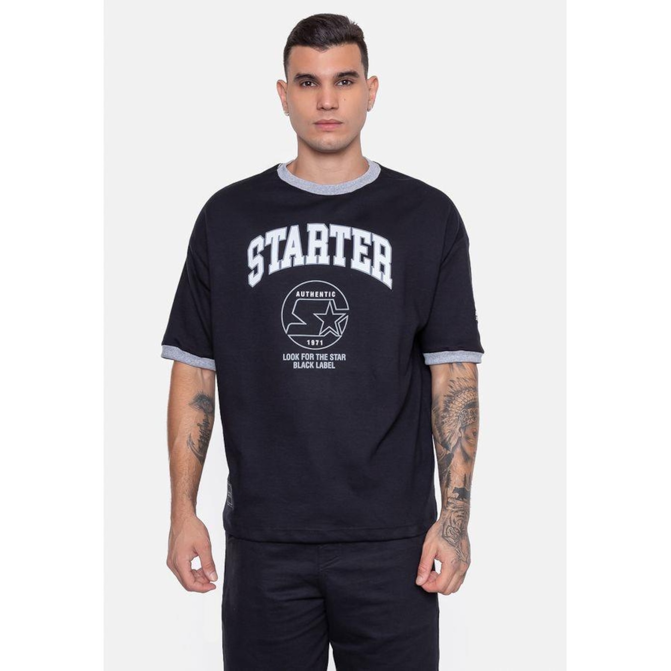 Camiseta Starter Estampada - Masculina - Foto 1