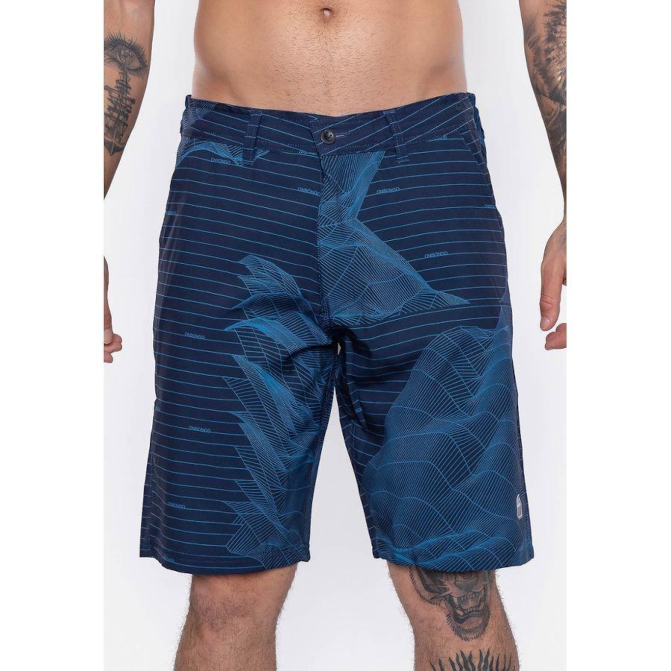 Bermuda Boardshort Onbongo Hibrido - Masculina - Foto 1