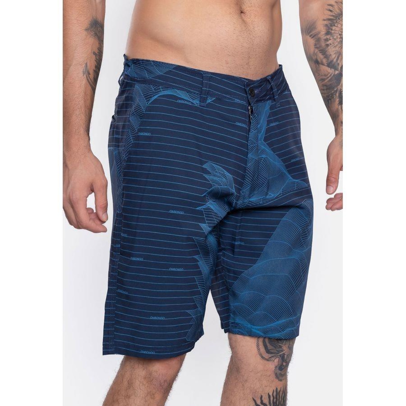 Bermuda Boardshort Onbongo Hibrido - Masculina - Foto 4