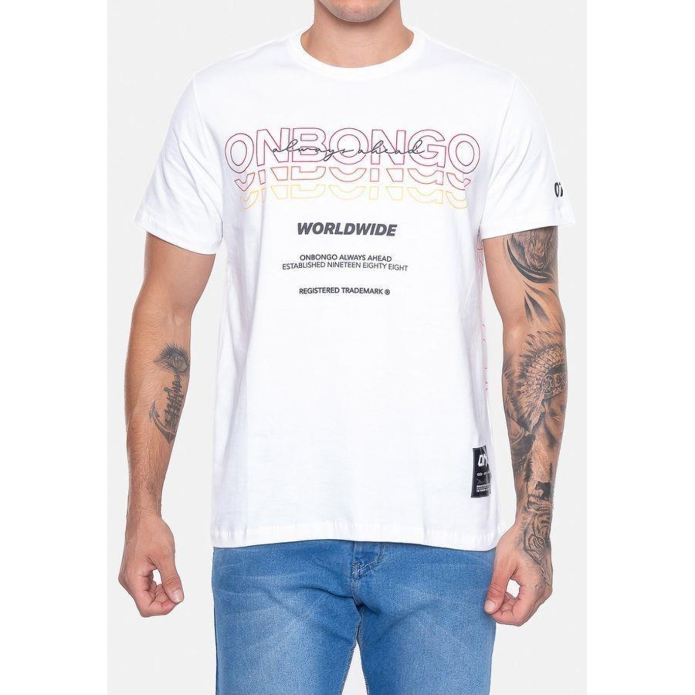 Camiseta Onbongo Replay - Masculina - Foto 3