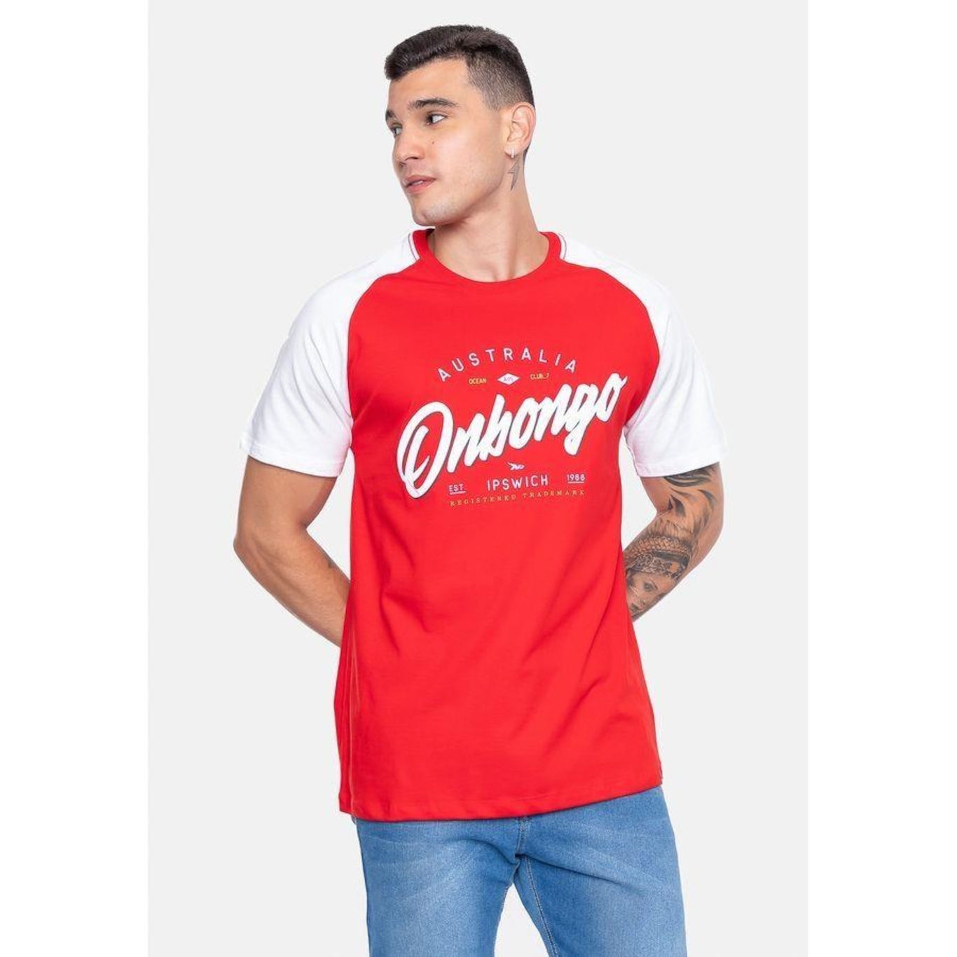 Camiseta Onbongo Surf - Masculina - Foto 4