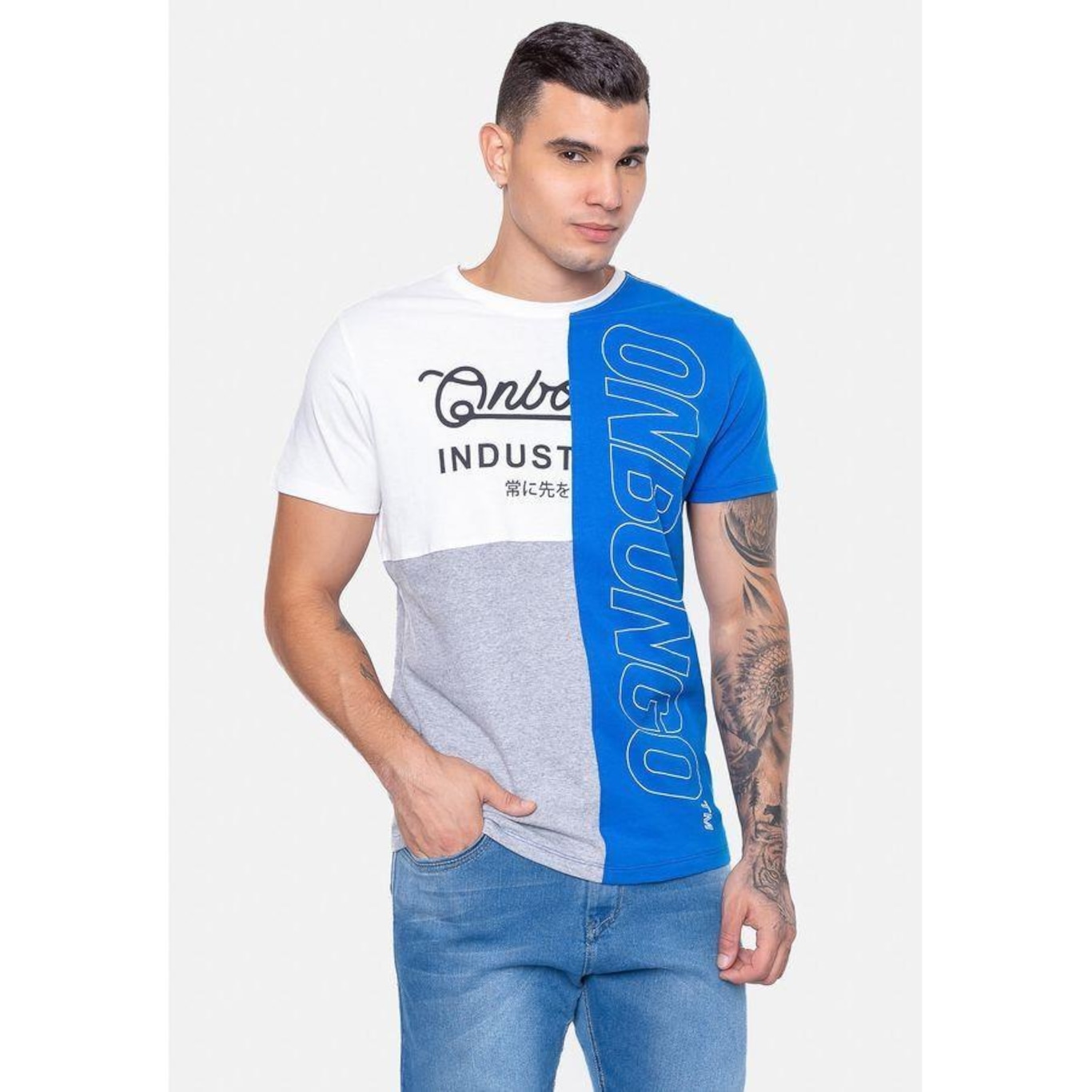 Camiseta Onbongo Indus - Masculina - Foto 4