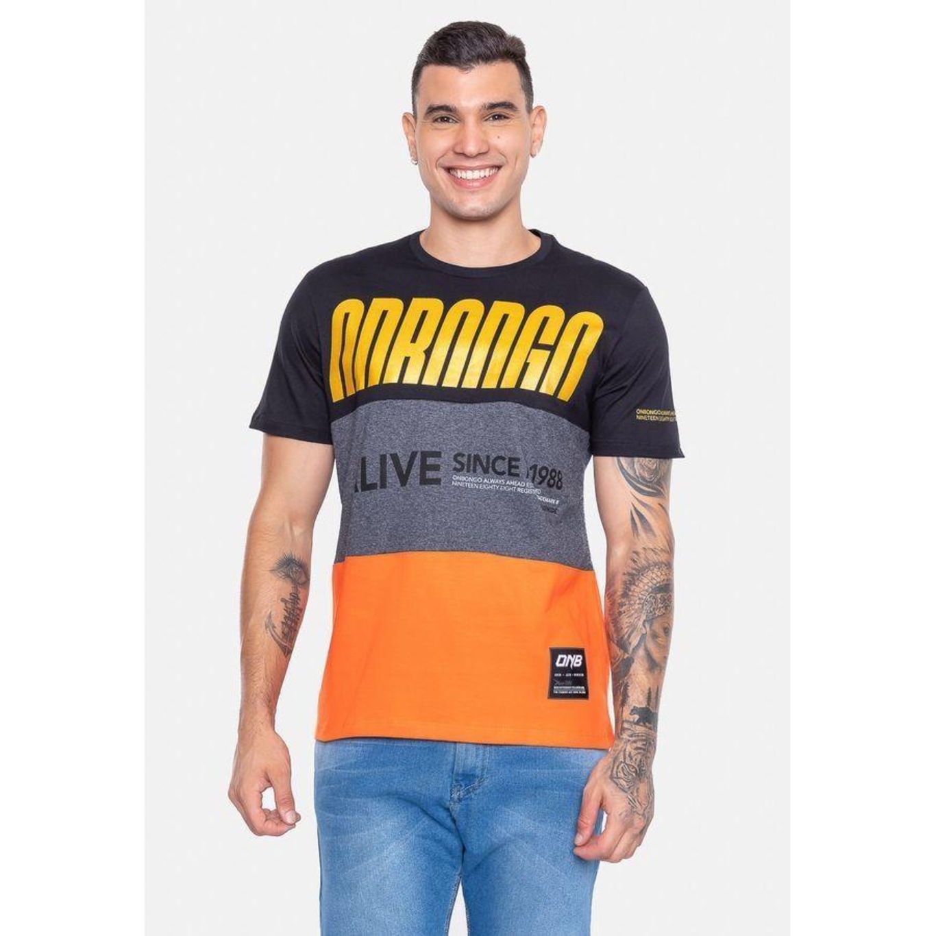 Camiseta Onbongo Especial Alive - Masculina - Foto 1