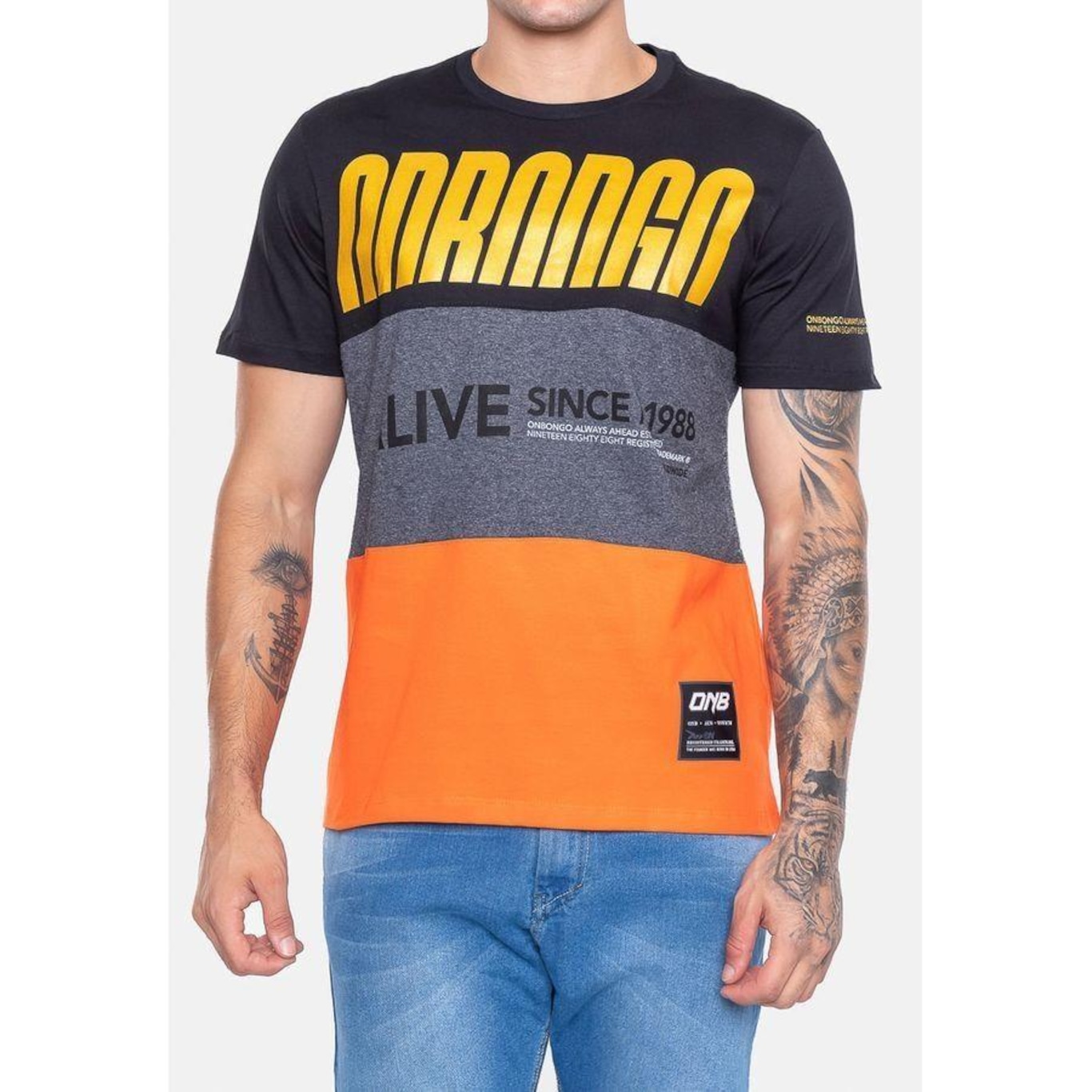 Camiseta Onbongo Especial Alive - Masculina - Foto 3