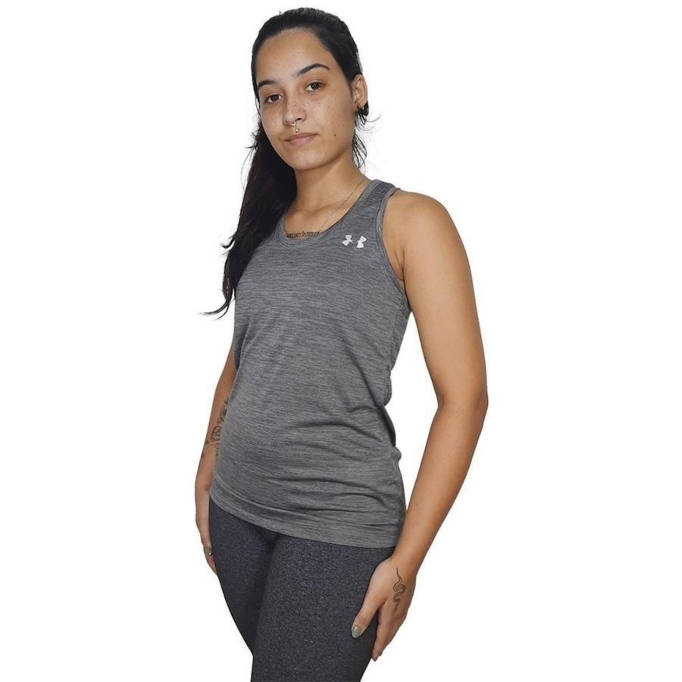 Regata Under Armour Tech Tank Feminina - Foto 3