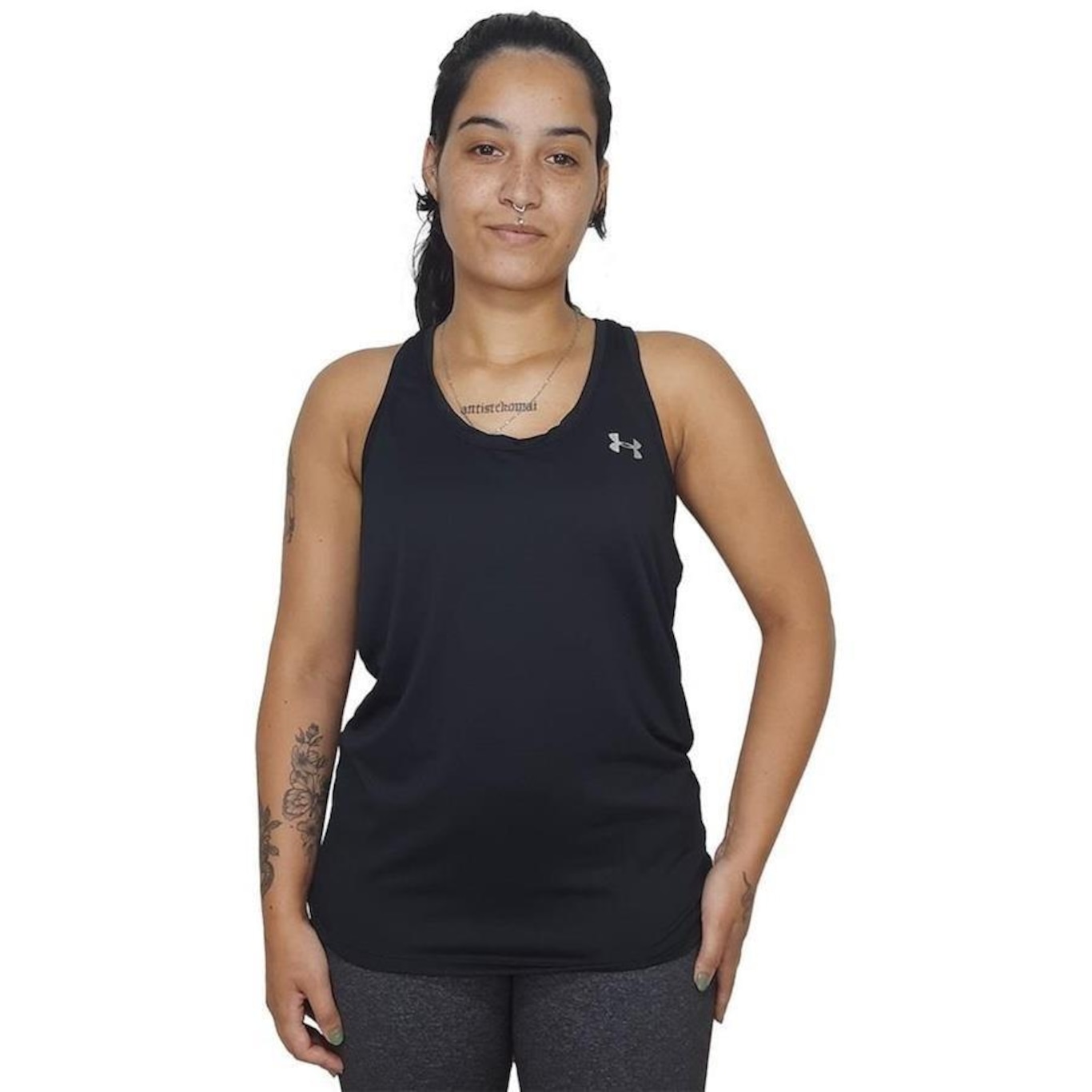 Regata Under Armour Tech Tank Feminina - Foto 1